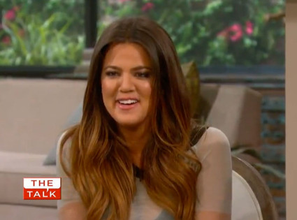 Khloe Kardashian, The Talk Khloe Kardashian, The Talk